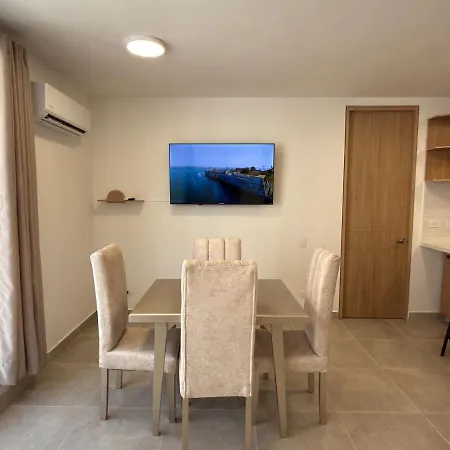 Apartamento Acogedor En Praseo - Serena Del Mar Cartagena
